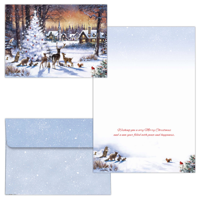 Christmas Woods Card