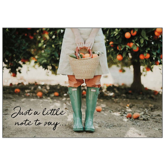 Freshly Picked Thank You Card