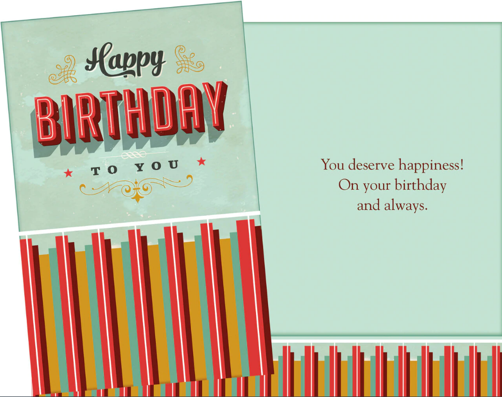 Happy Birthday to You Card