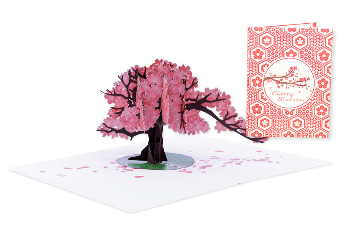 Cherry Blossom Pop-Up Card