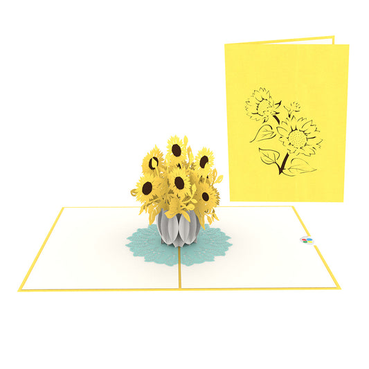 Sunflowers Pop-Up Card