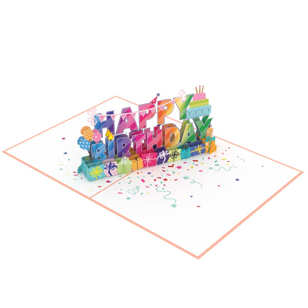 Happy Birthday Pop-Up Card