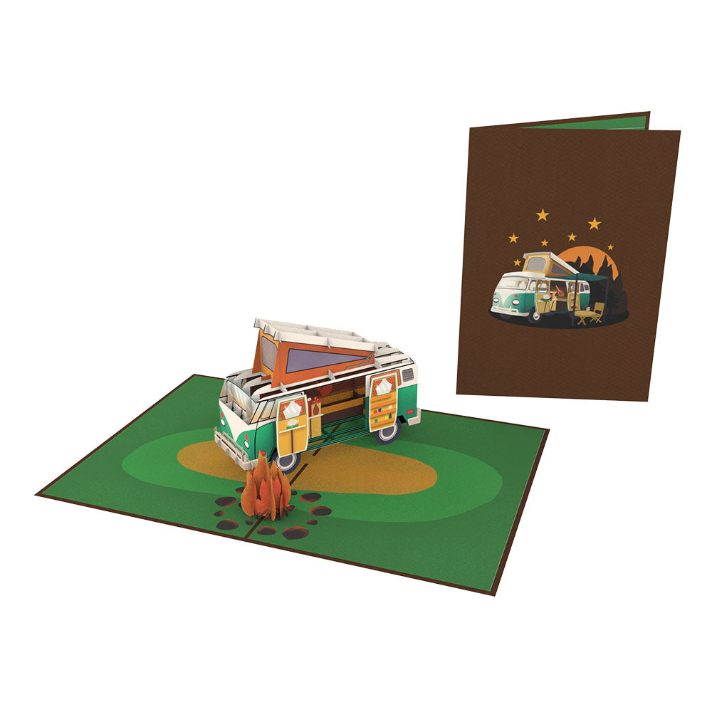 Camper Van Pop-Up Card