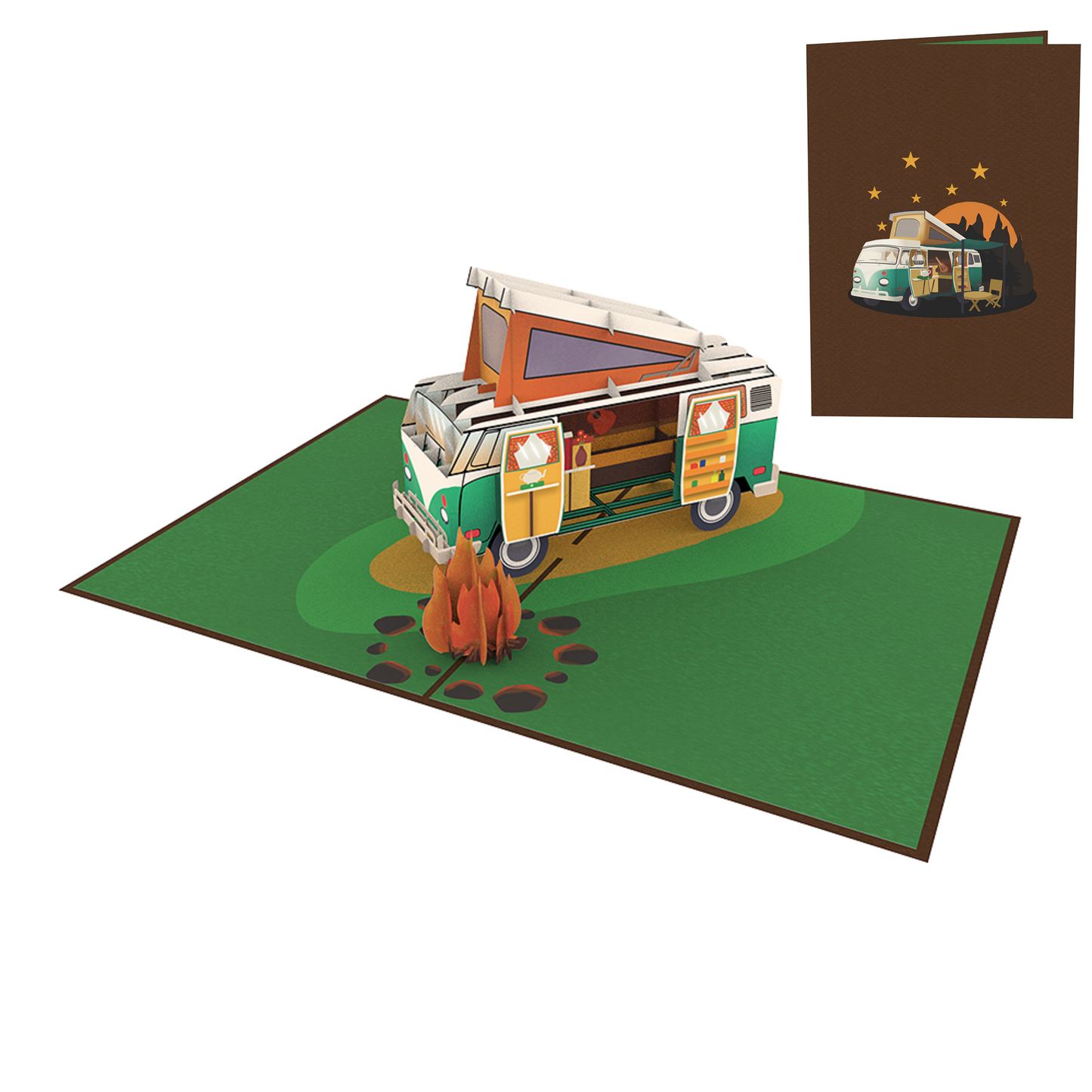 Camper Van Pop-Up Card