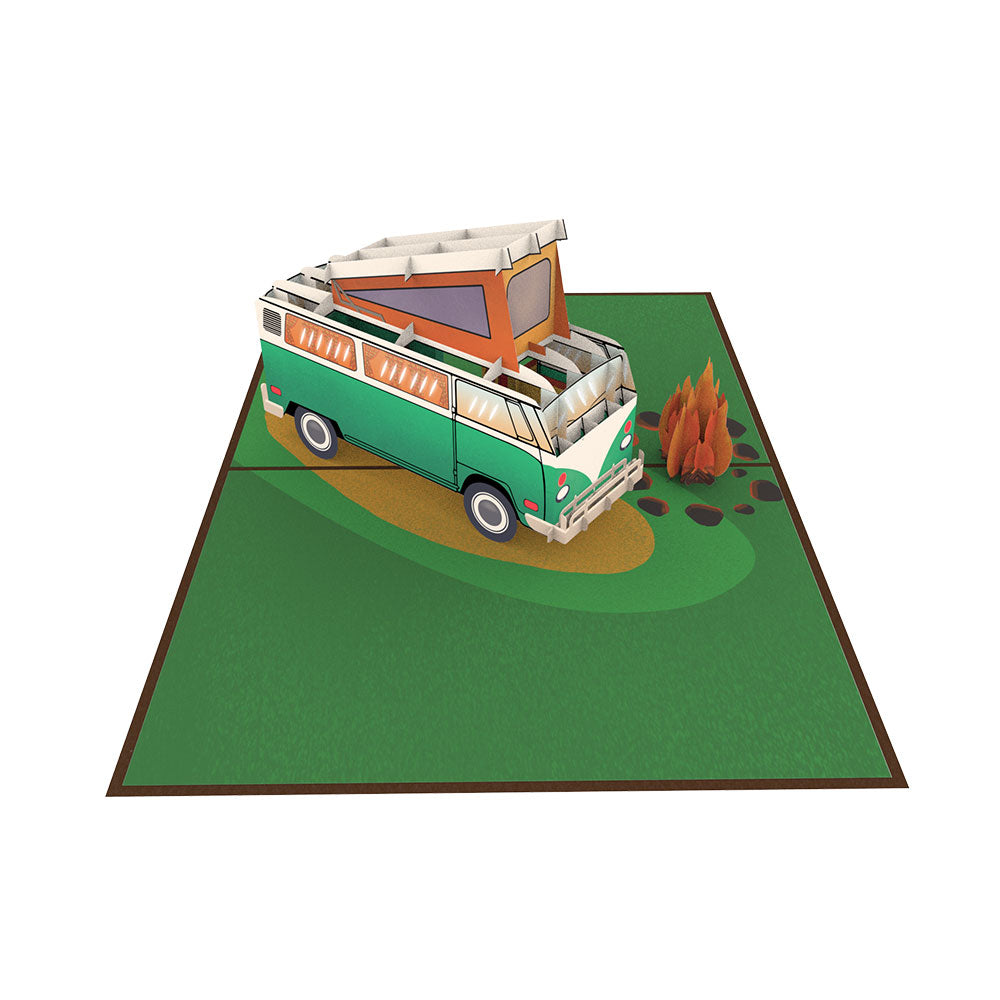Camper Van Pop-Up Card