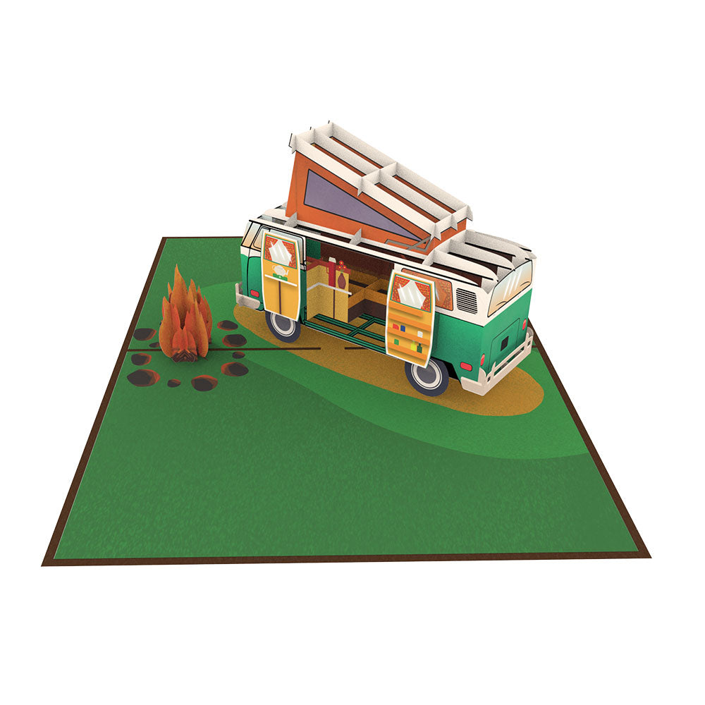 Camper Van Pop-Up Card