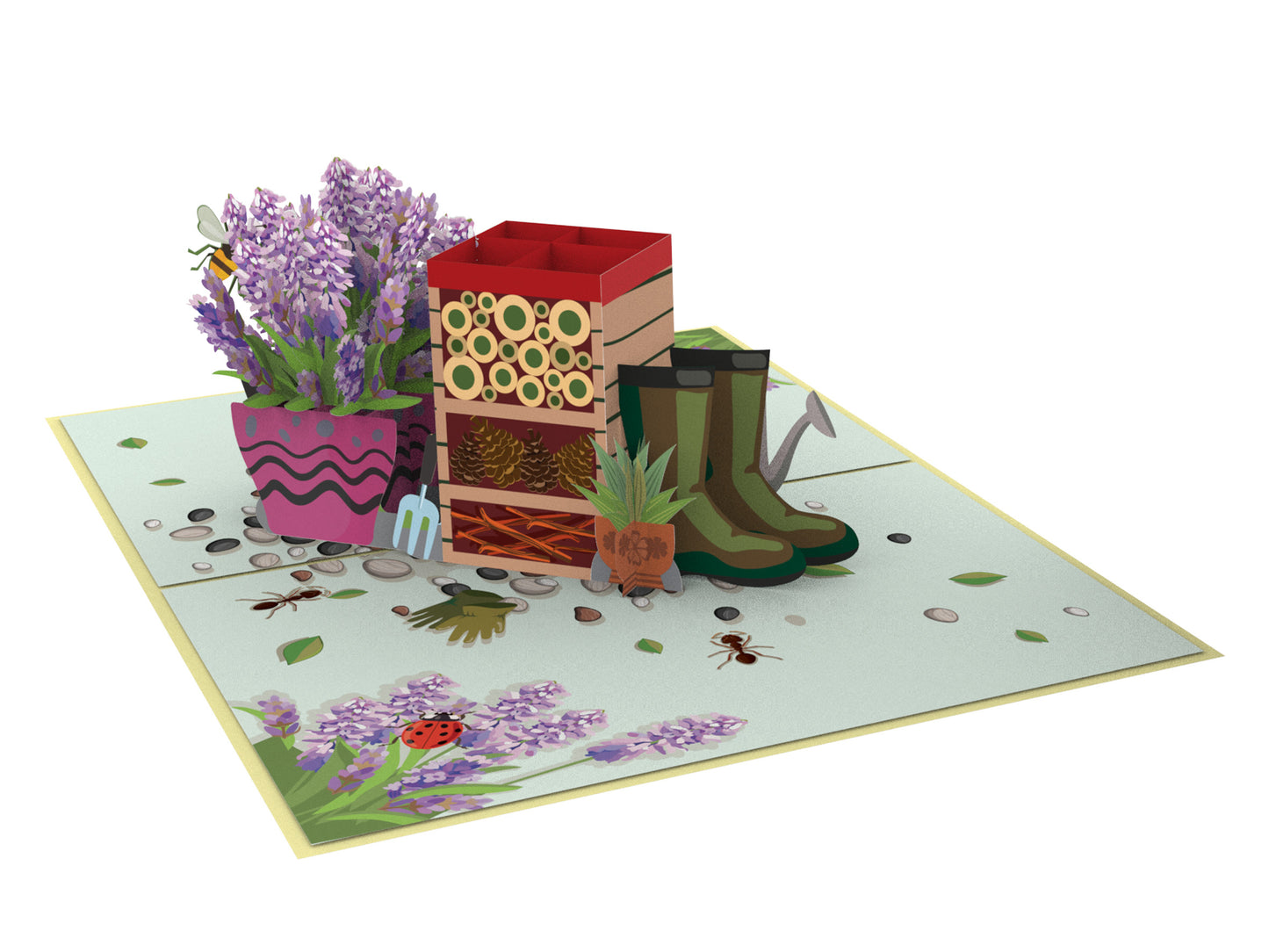 Gardening Pop-Up Card