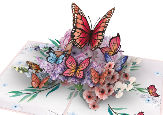 Butterfly Garden Pop-Up Card Pop-Up Card