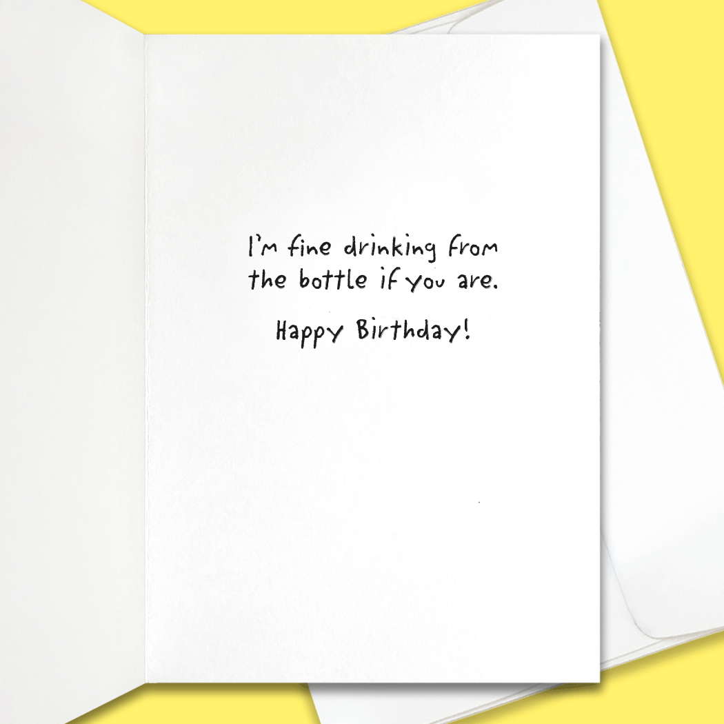 Don't Need Glasses Humor Birthday Card