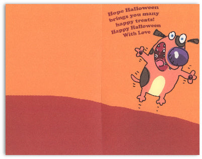 Grandchildren Halloween Card